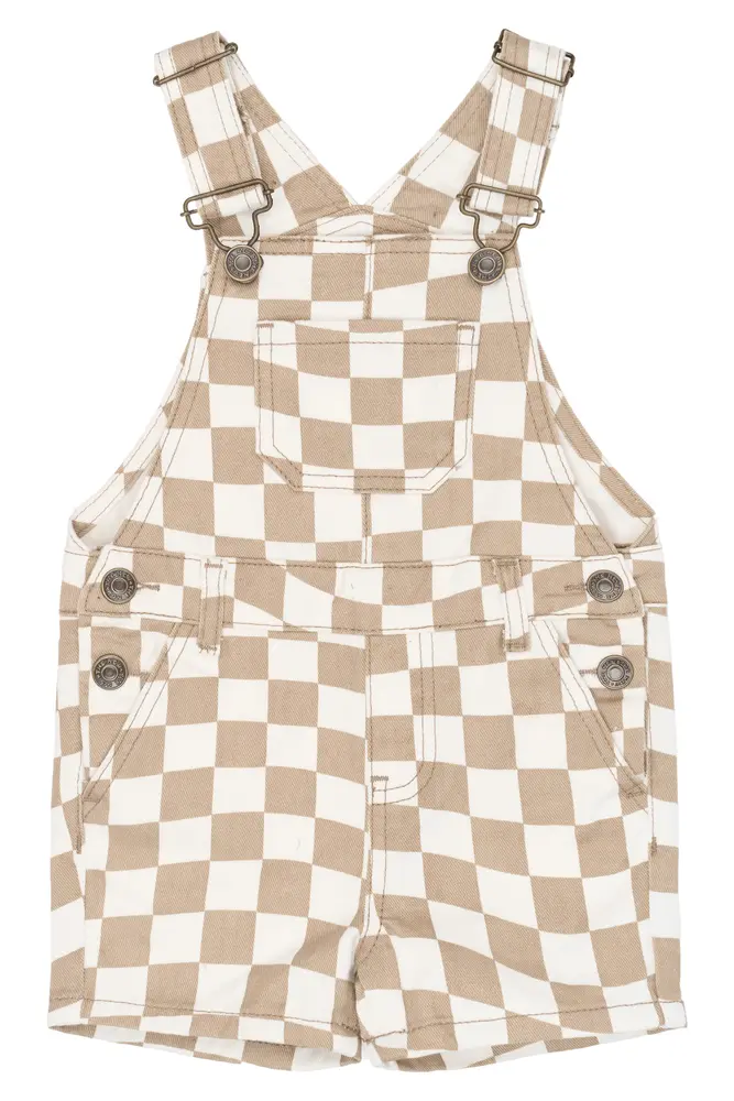 Twill Buksedragt - Humus Check - 110