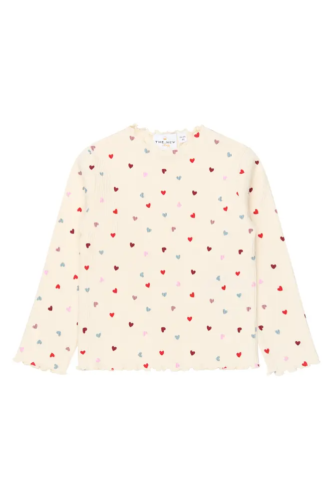The New Siblings Vera Rib Bluse - Gardenia - 92