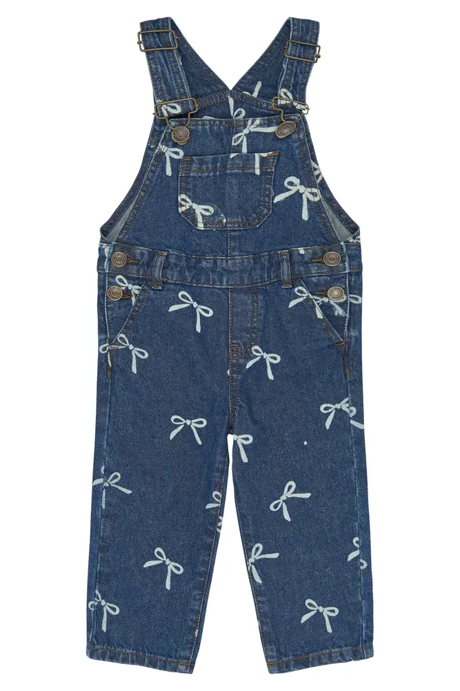 The New Siblings Vinaya Denim Smækbukser - Medium Blue Denim  - 92