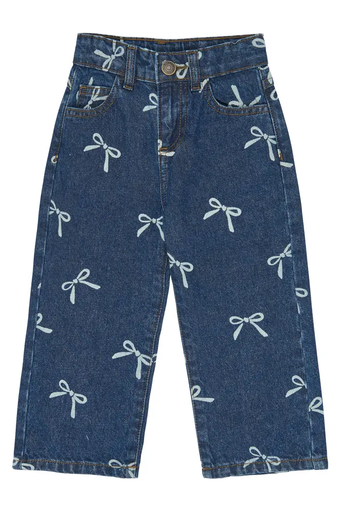 The New Siblings Vinaya Regular Fit Jeans - Medium Blue Denim  - 98