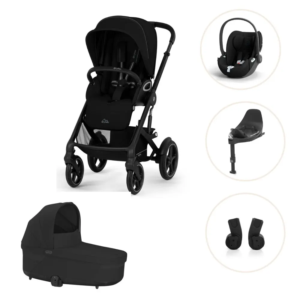 Cybex Talos S lux Kombivognspakke - Moon Black