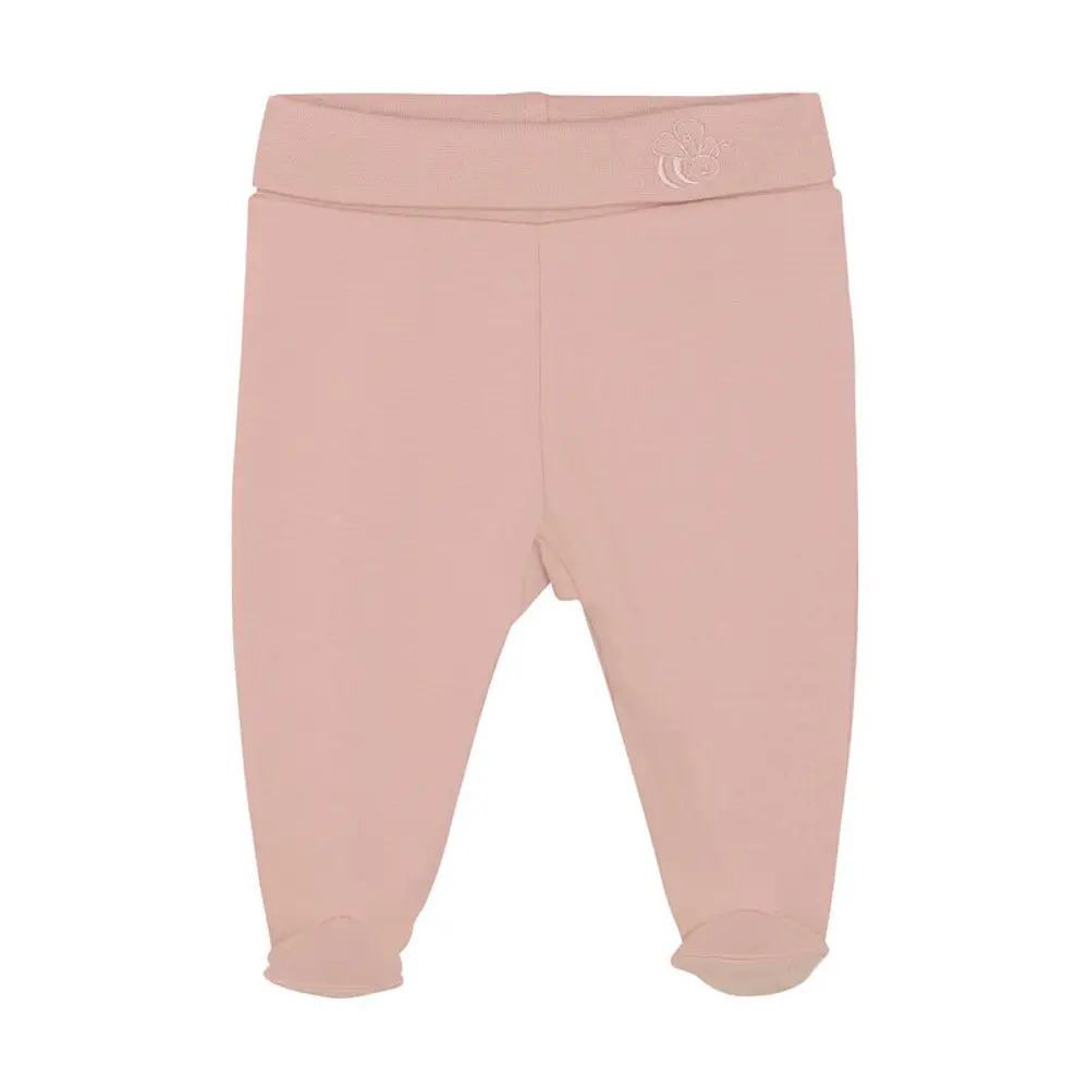 Leggings m. fødder - SOLID - Pale Mauve - 38