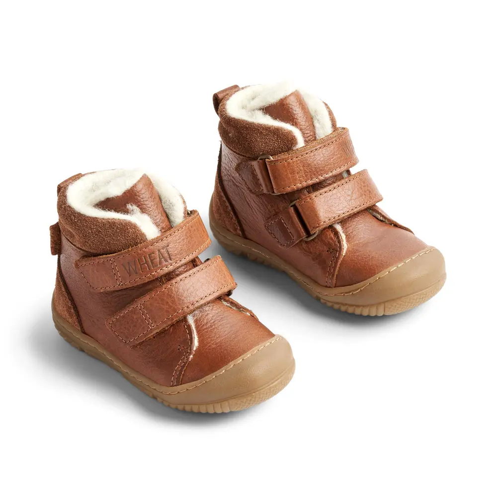 Wheat Snug Prewalker Vinterstøvle Tex - Cognac - 26