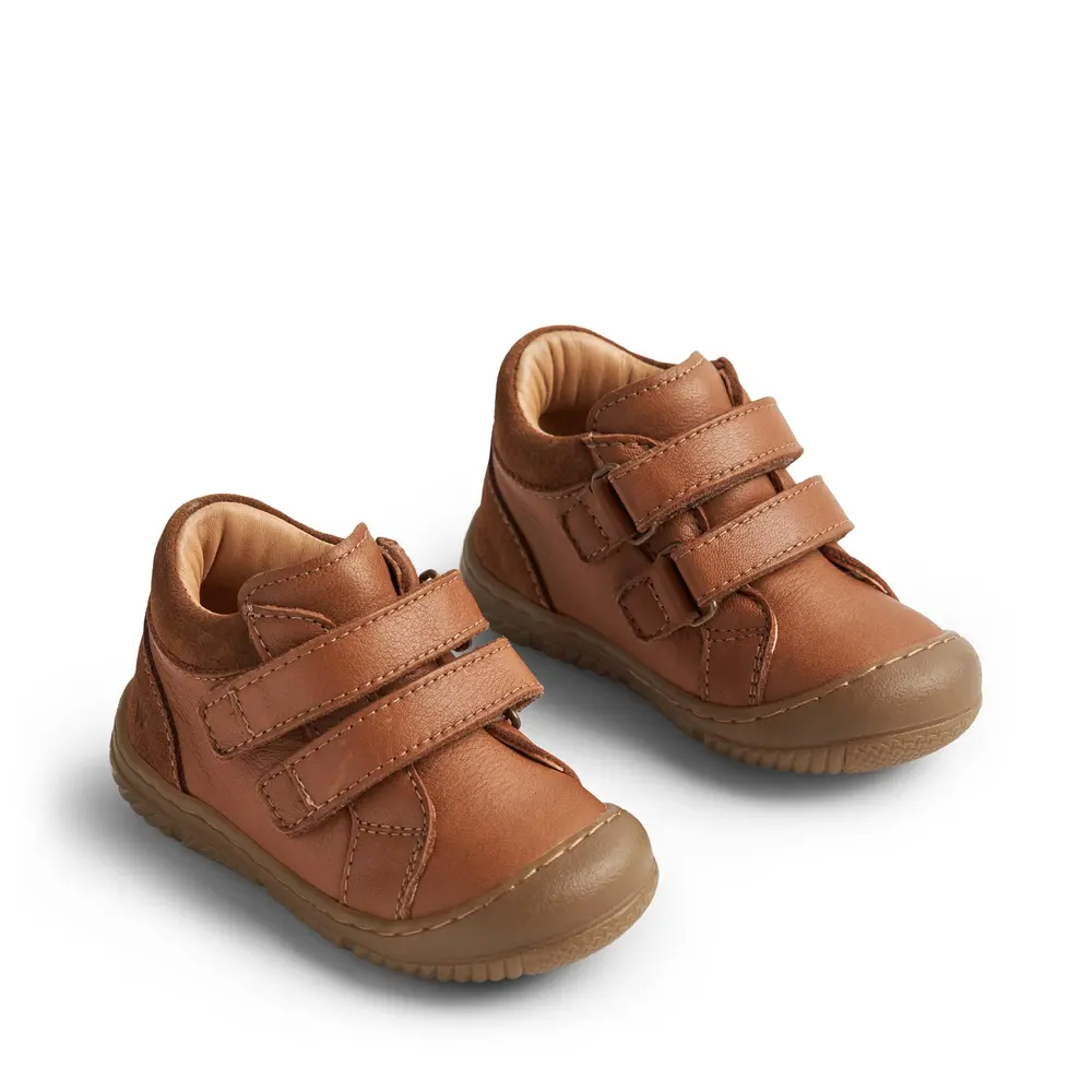 Ivalo dobbelt velcro prewalker - cognac - 23