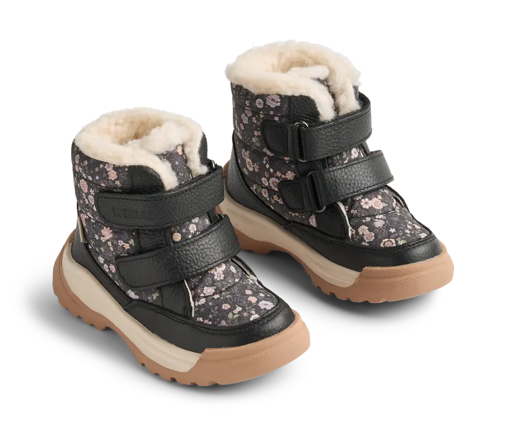 Wheat Millas Vinterstøvle Tex - Black - 30