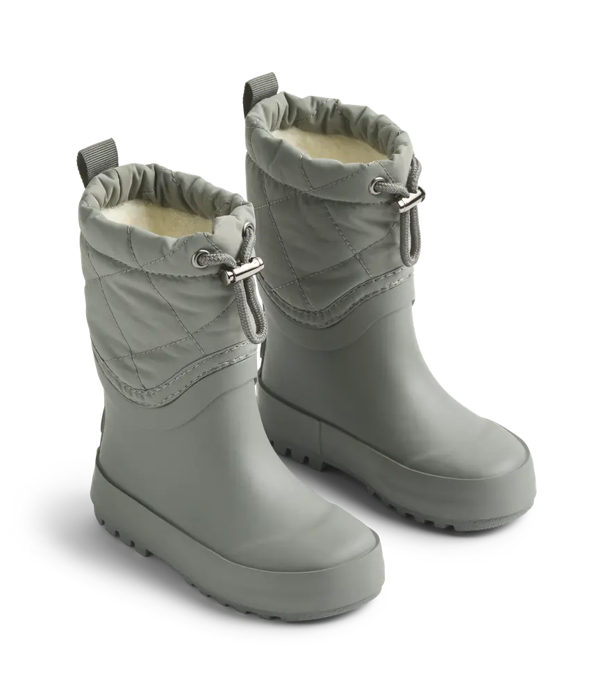 Wheat Drizzle Termo Snestøvle - Thunder sky - 31