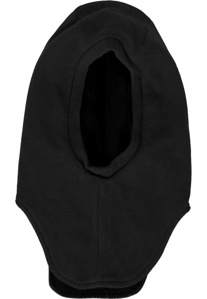 Pecan strikket Balaclava - Black - 52-54
