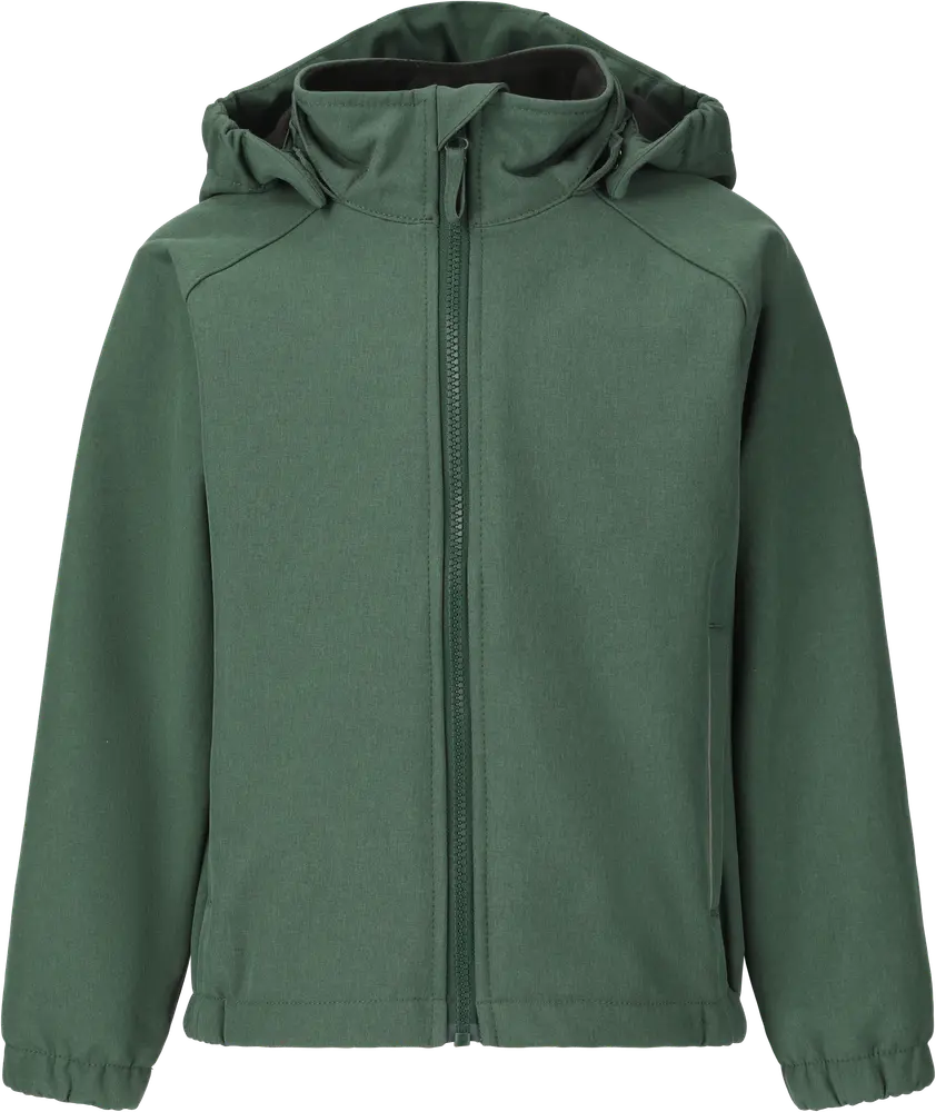 Bjorn Melange Softshell Jakke W-PRO 8000 - Trekking Green - 128