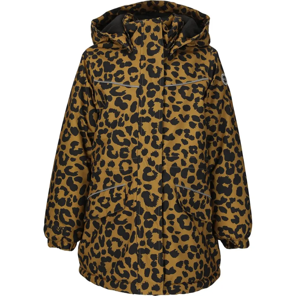 Angelina V2 Printet Parka W-Pro 10000 - Dull gold - 2/92