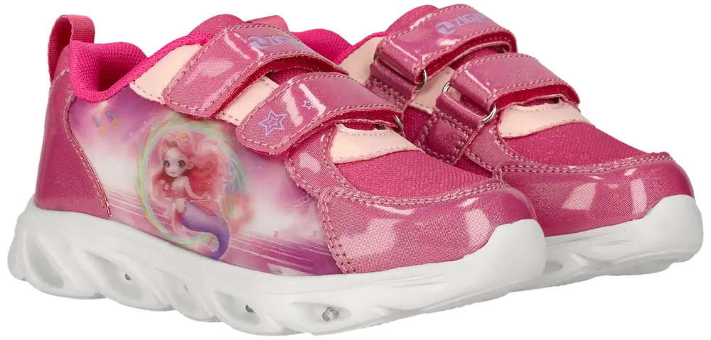 Ronda Sneakers 5D m. Lys - Pink Peacock - 26