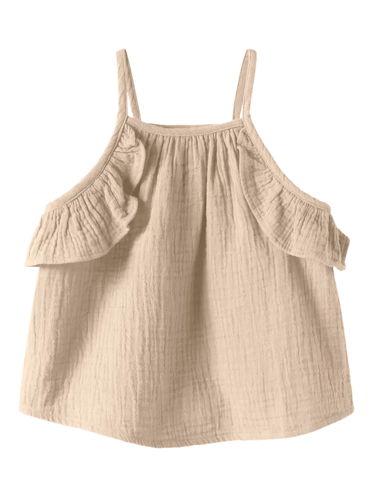 Hiisa Strap Top - Brazzilian Sand - 110