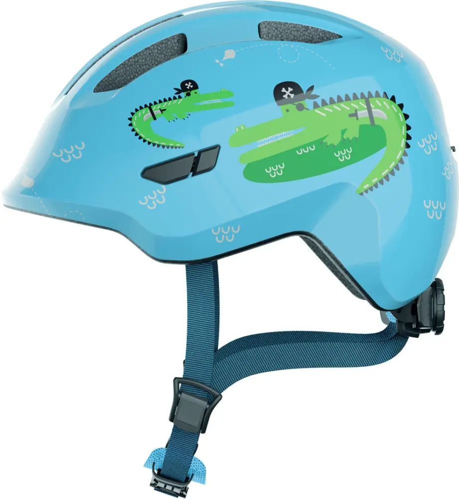 Abus Smiley 3.0 Cykelhjelm M - Blue Croco
