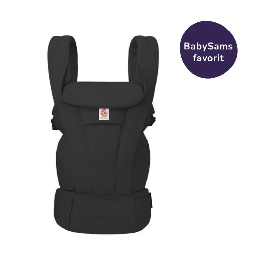 Ergobaby Omni Deluxe Bæresele Bomuld - Onyx Black