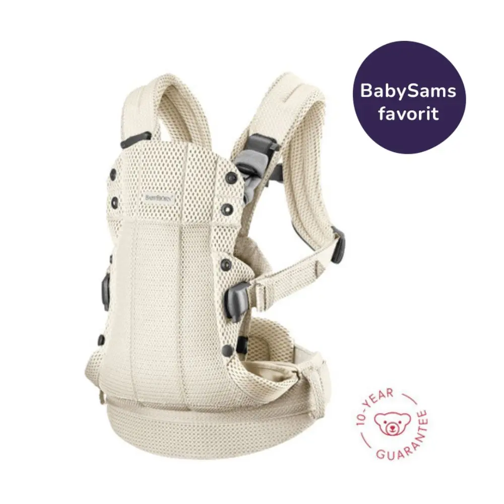 BabyBjörn Bæresele Harmony - 3D Mesh - Cremefarvet