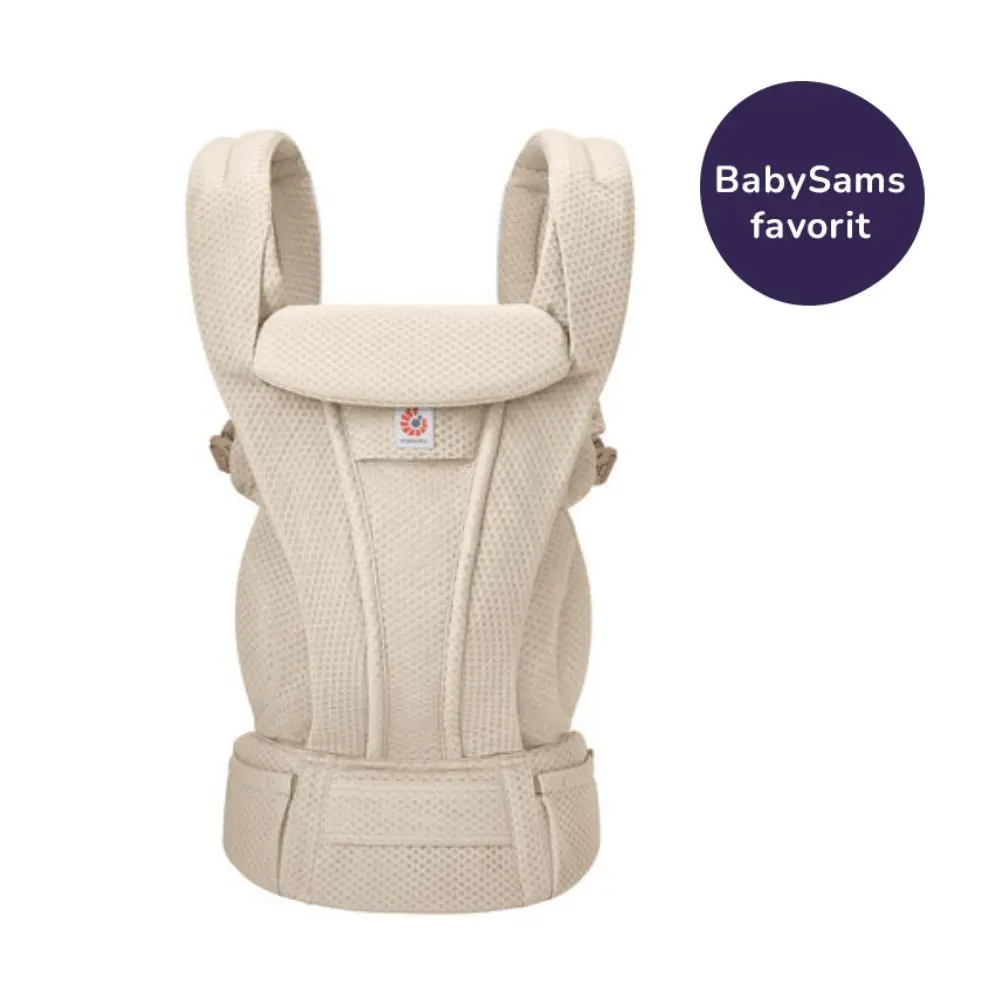 Ergobaby Omni Deluxe Bæresele Mesh - Natural Beige