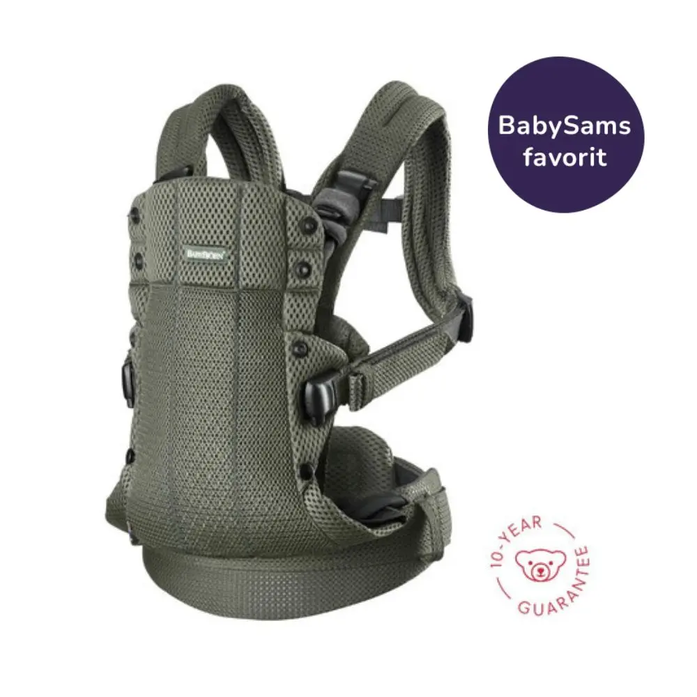 BabyBjörn Bæresele Harmony - 3D Mesh - Mørkegrøn