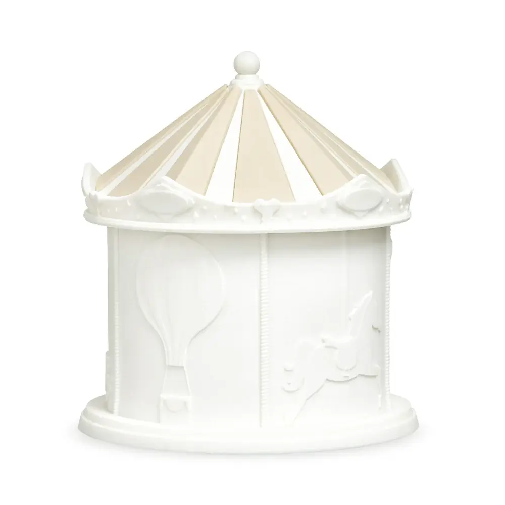 Natlampe Karusel - Off White