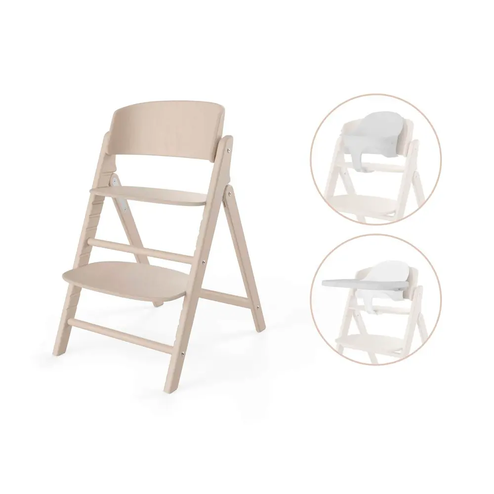 Cybex Click & Fold 3in1 Højstol - All Natural