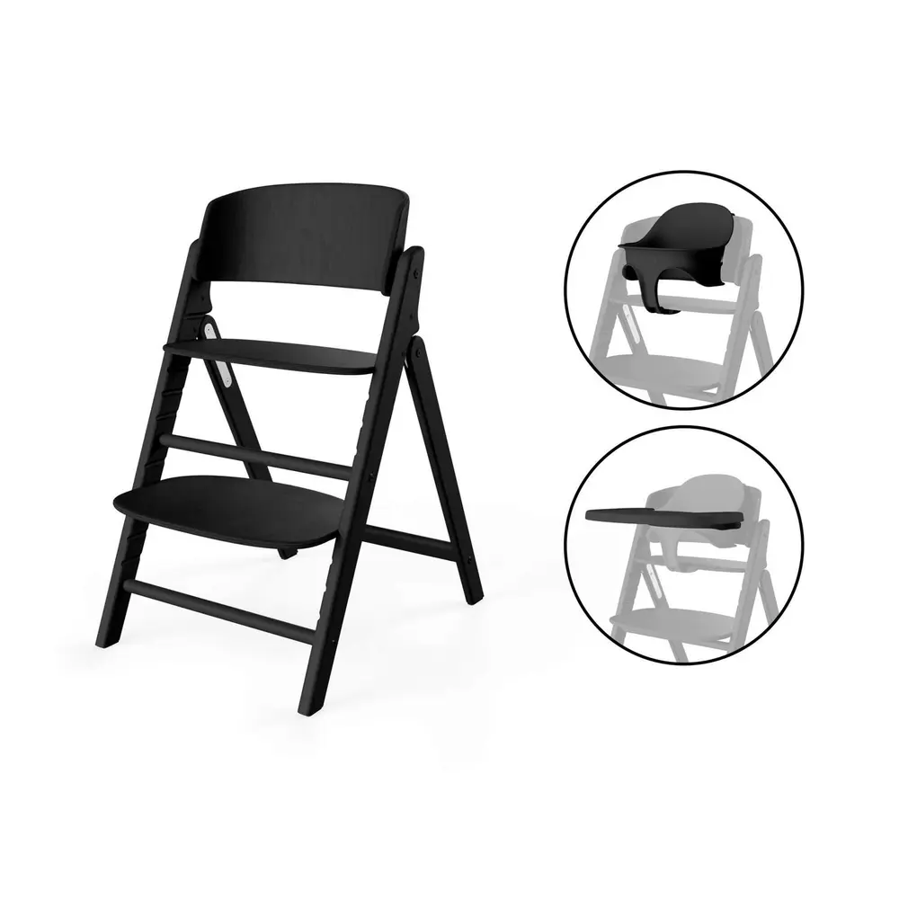 Cybex Click & Fold 3in1 Højstol - Stunning Black