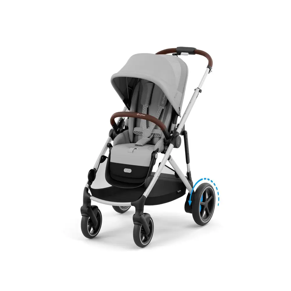 Cybex E-Gazelle S Klapvogn - Stone Grey/Mid Grey