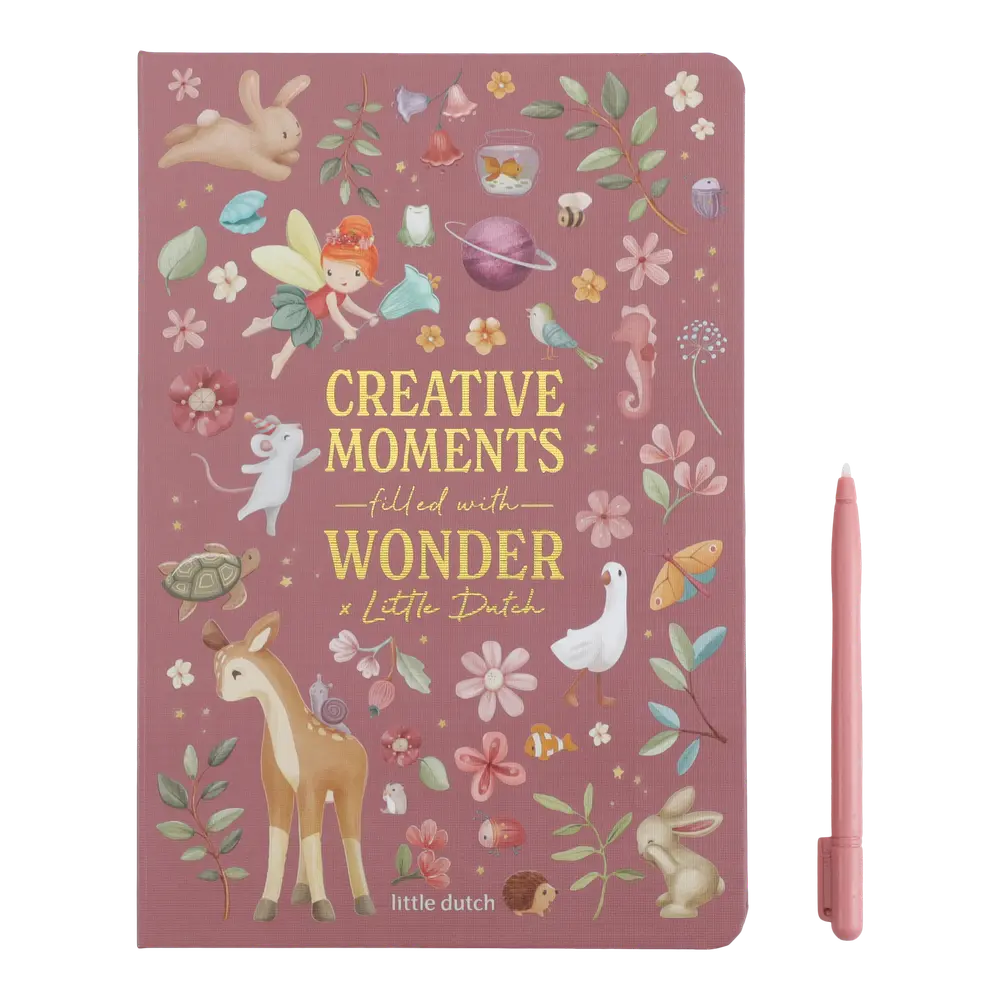 Little Dutch Tegnetablet - Pink - Safari Friends