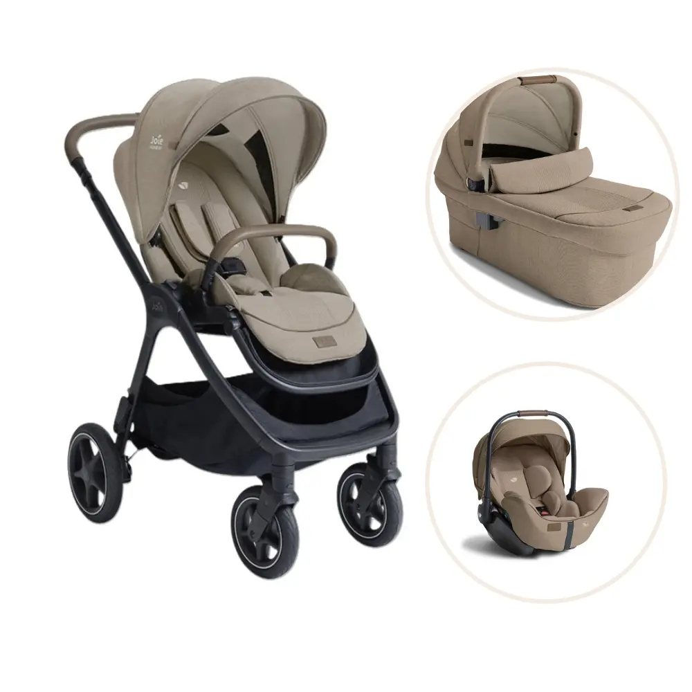 Joie Finiti Kombivogn Inkl. I-Level Pro Autostol - Sandstone