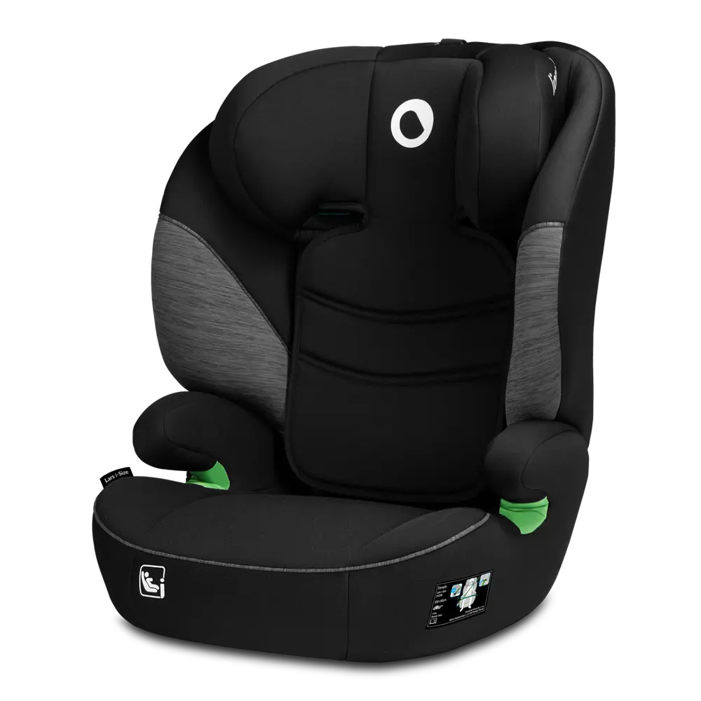 Lionelo Lars i-size Autostol - Black Grey
