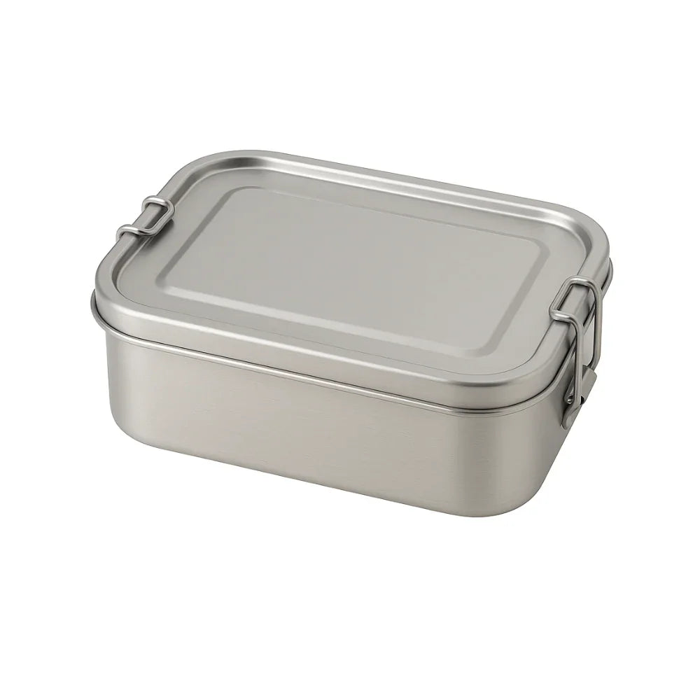 Madkasse i rustfrit stål 800ml - Medium