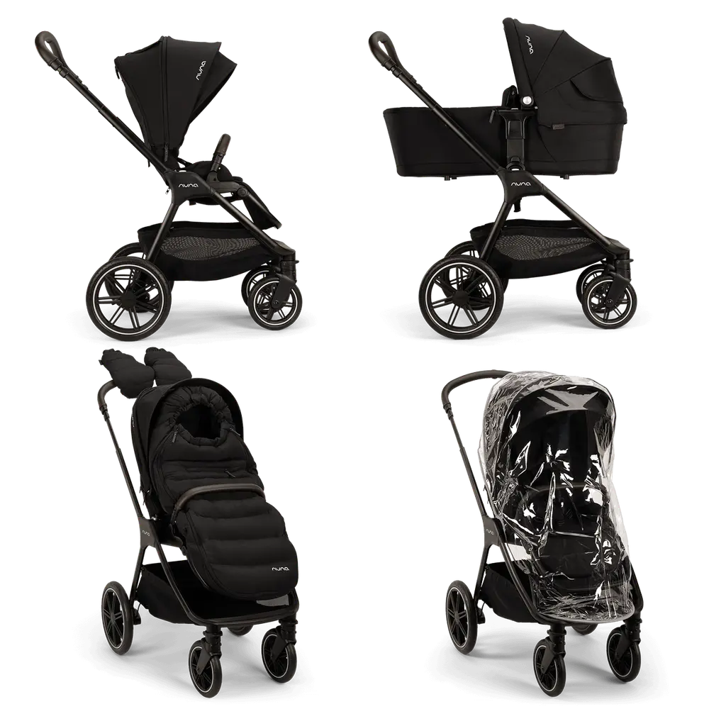 Nuna Triv Lx All Season Set - Caviar