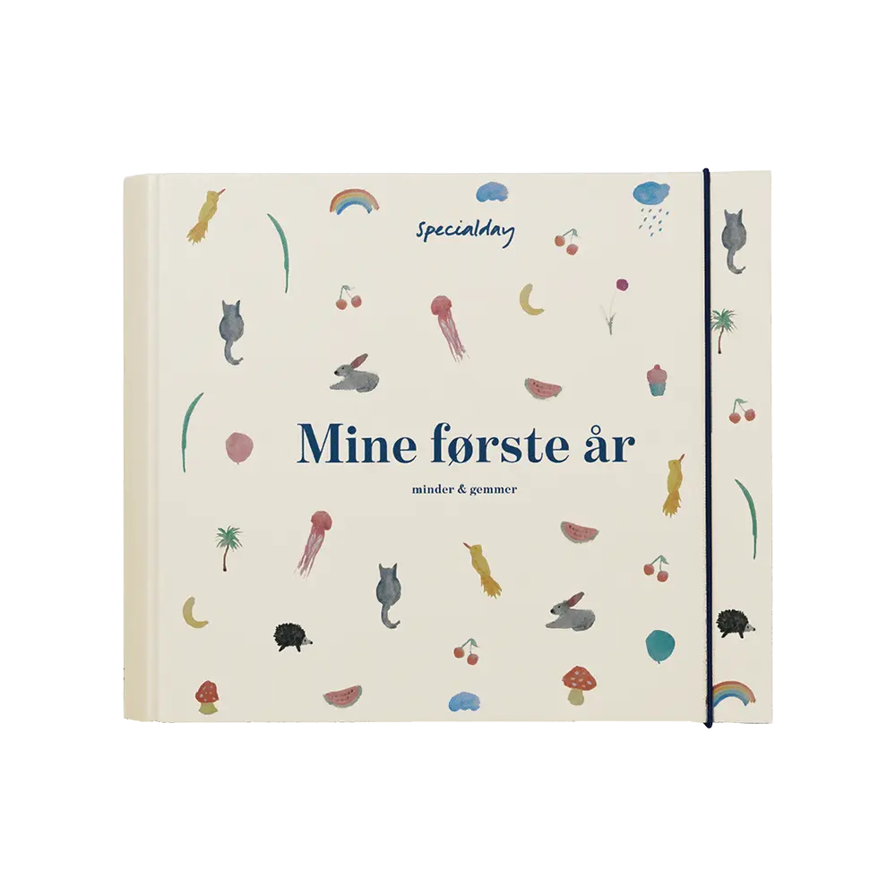 Mine første år - Minder Og Gemmer - creme
