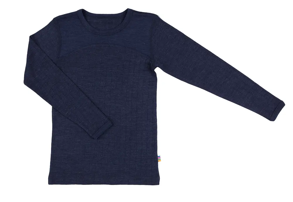 Uld Bluse - Navy -   100