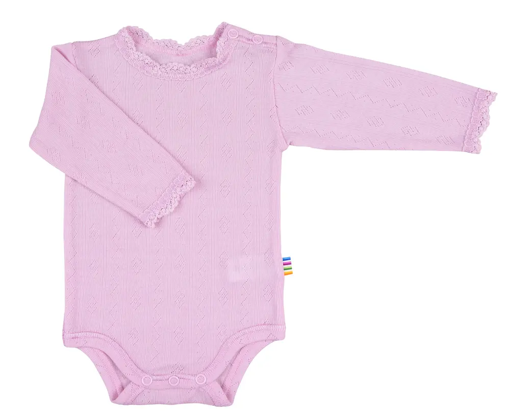 Langærmet Body - LYSERØD -    60