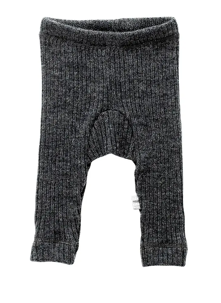 Uld Leggings - grå - 60