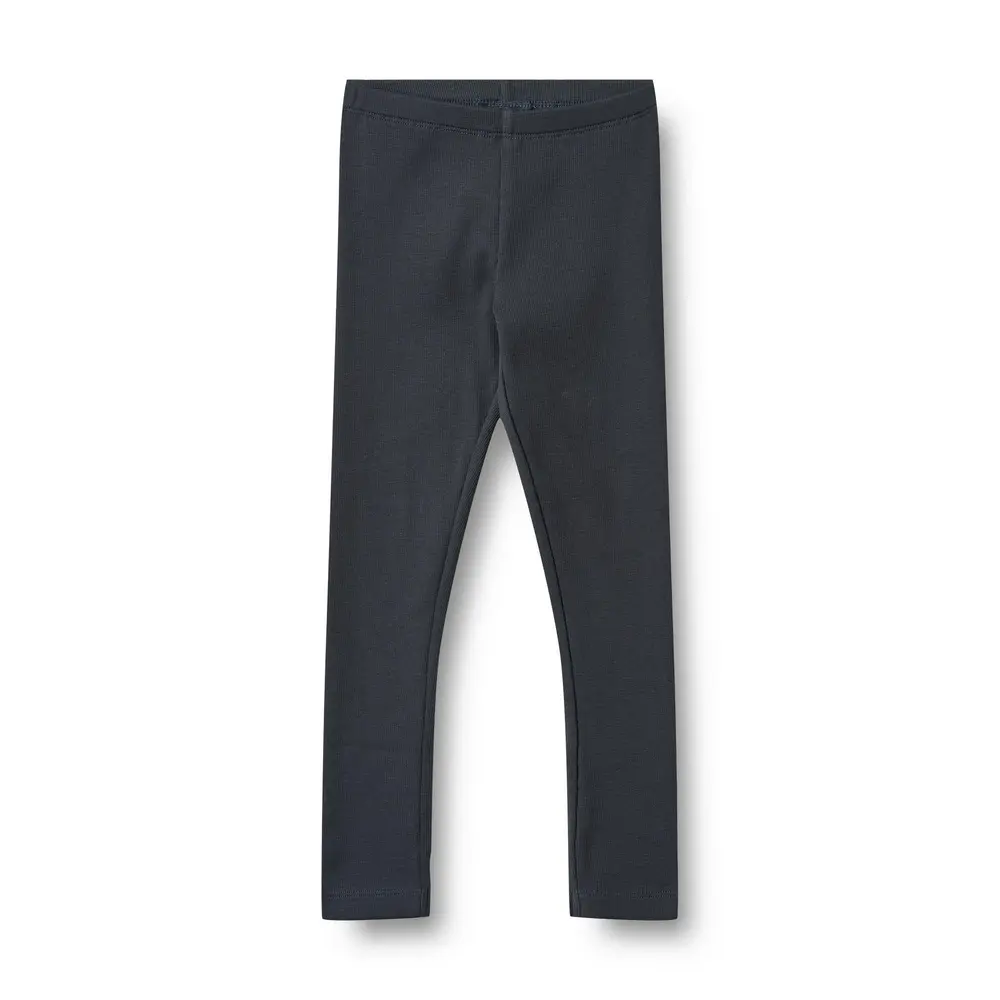 Wheat Jules Jersey Rib Leggings - Navy - 110
