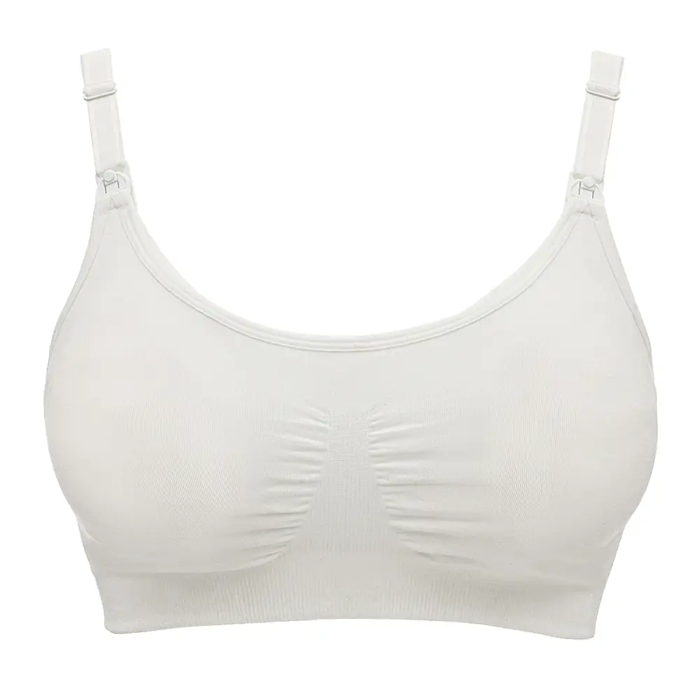 Medela 3-i-1 Amme- og Pumpe-BH Str M - Hvid