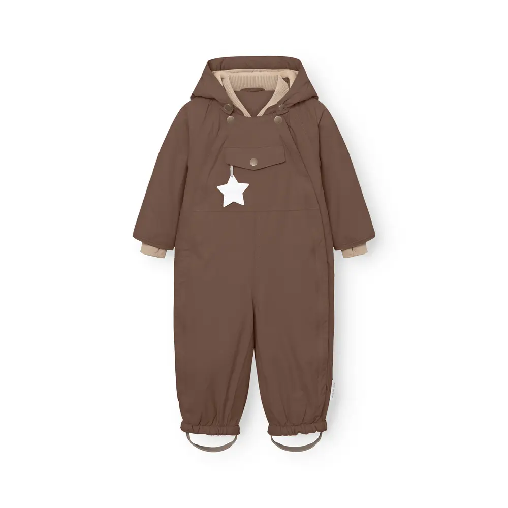 Mini A Ture Matwisti Fleeceforet Flyverdragt - Chestnut Brown - 18 MDR./86
