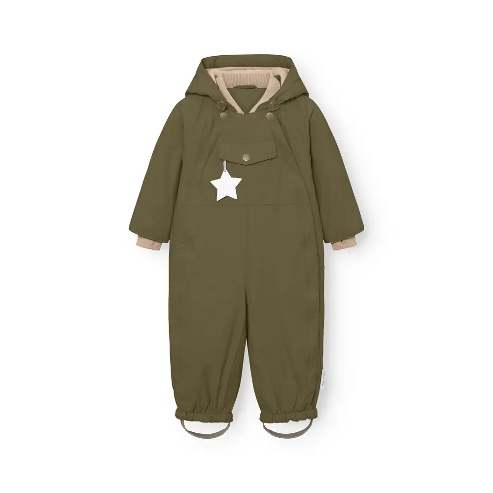 Mini A Ture Matwisti Fleeceforet Flyverdragt - Kalamata Green - 2 ÅR/92