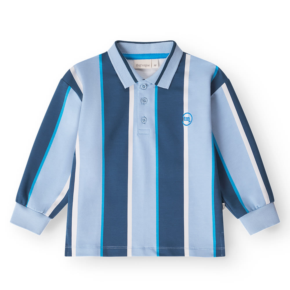 That's Mine - Victor polo trøje - Multi stripe - 110cm - 5Y