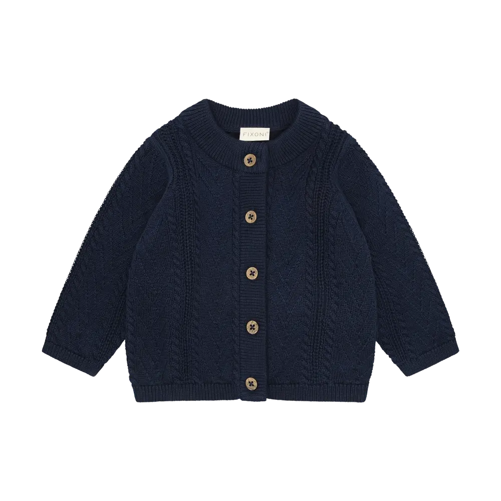 Fixoni Cardigan - Navy Blazer - 68