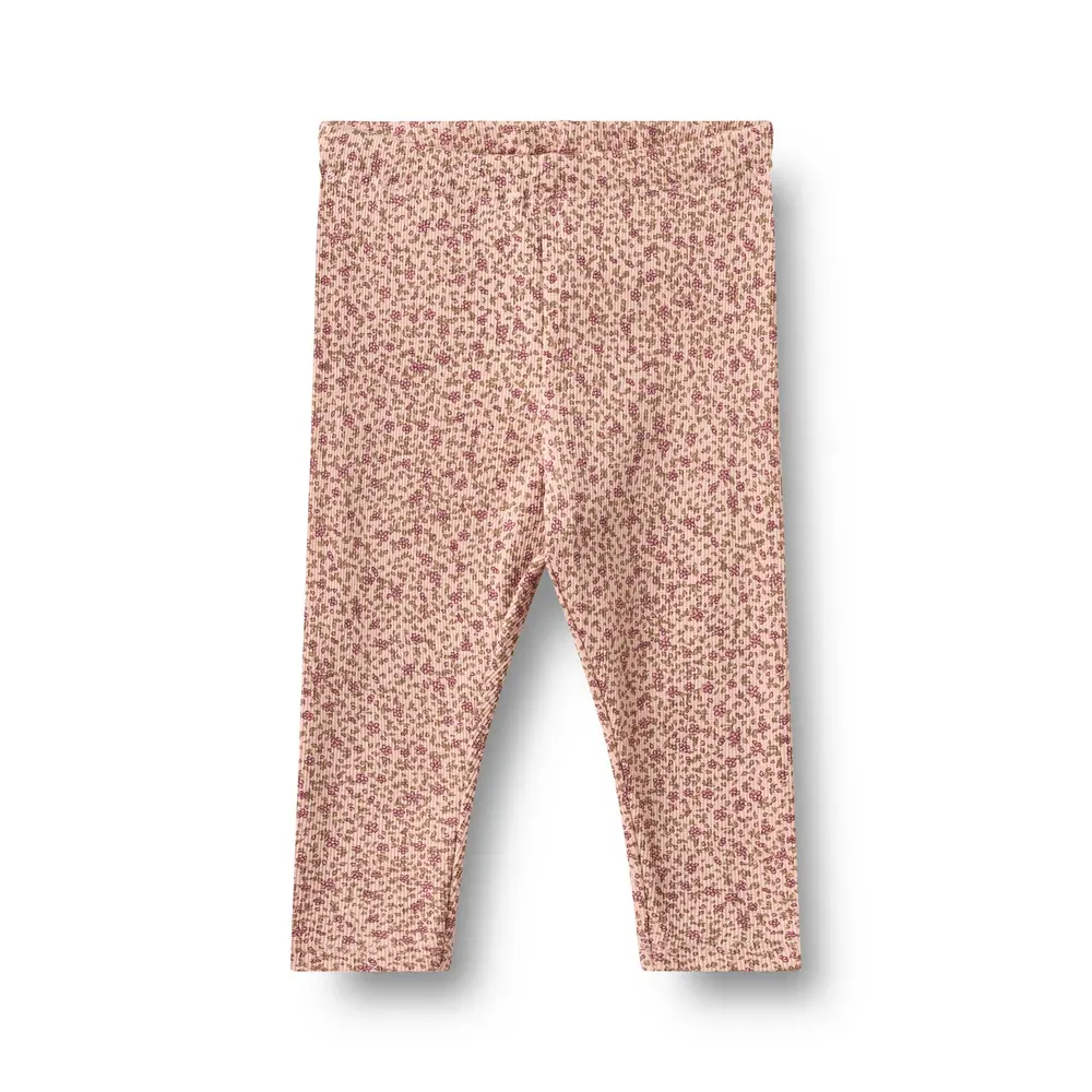 Wheat Jules Jersey Leggings - Dime Rose Small Flowers - 80
