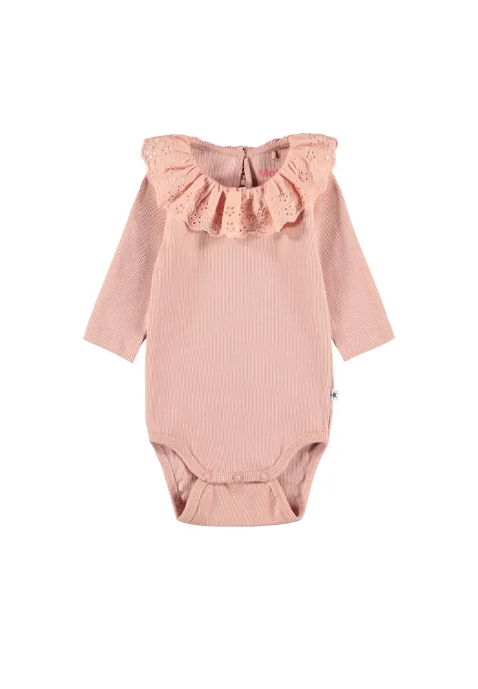 Molo Faye Langærmet Body - Mellow Rose - 98