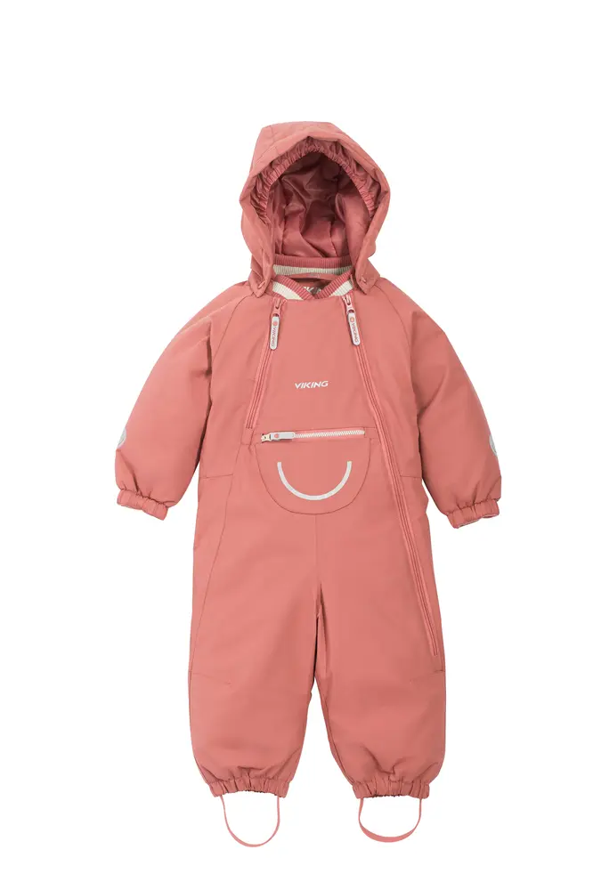 Alv Vinter Flyverdragt - Pink - 80