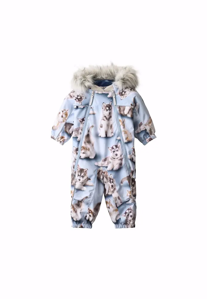 Molo Pyxis Fur Flyverdragt - Husky Cubs - 104