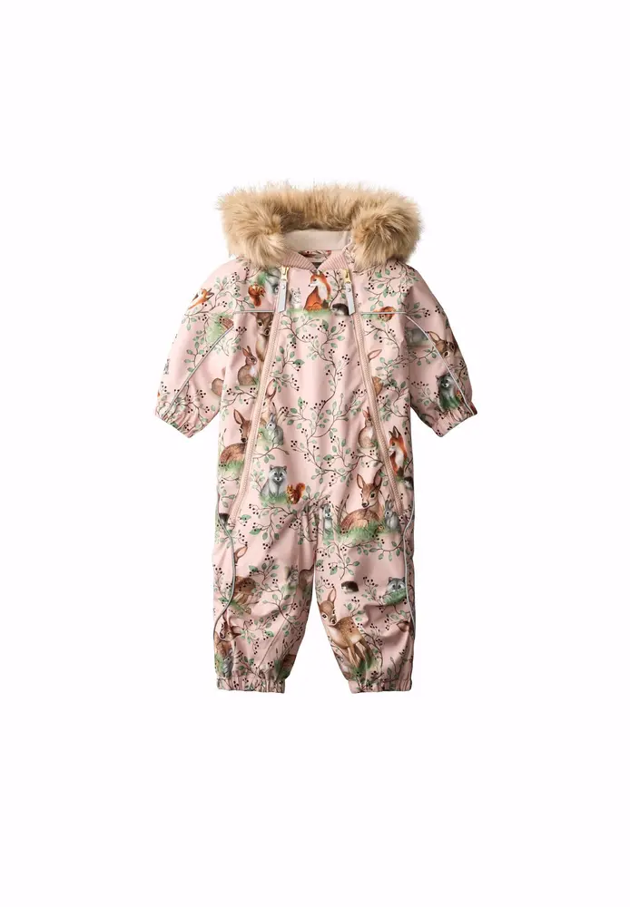 Molo Pyxis Fur Flyverdragt - Furry Friends - 98