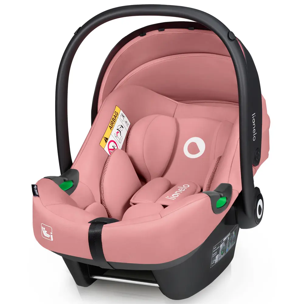Lionelo Astrid i-Size Autostol - Pink Coral