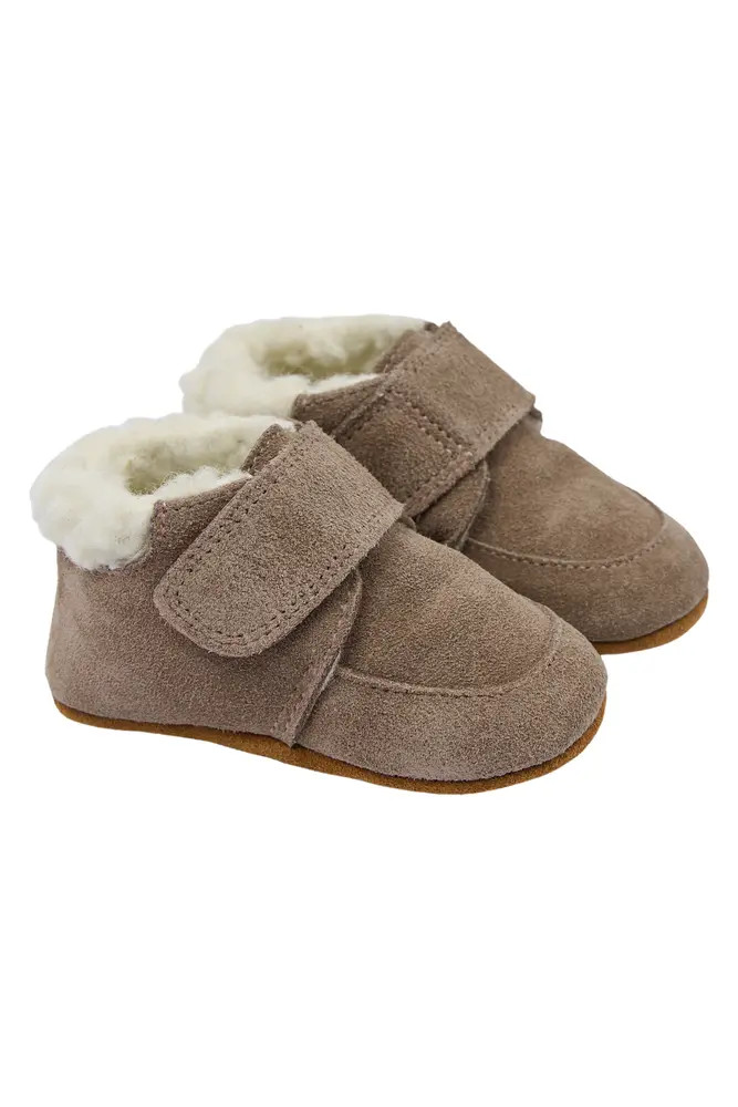 PomPom Prewalker Velcro m. For - Taupe - 17/18