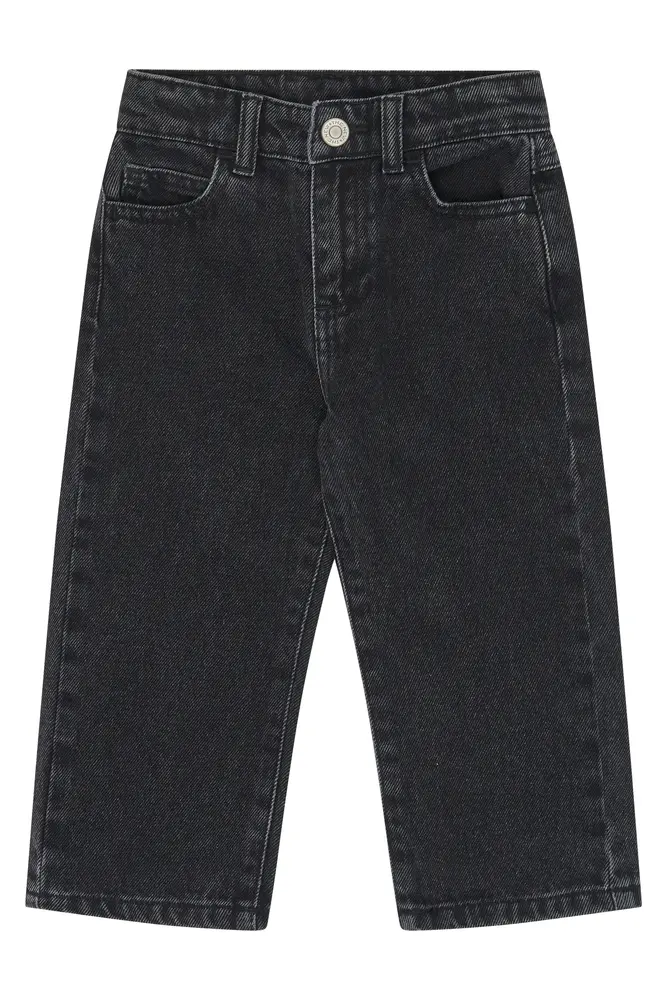 The New Siblings Valu Baggy Fit Jeans - Black Denim Wash - 86