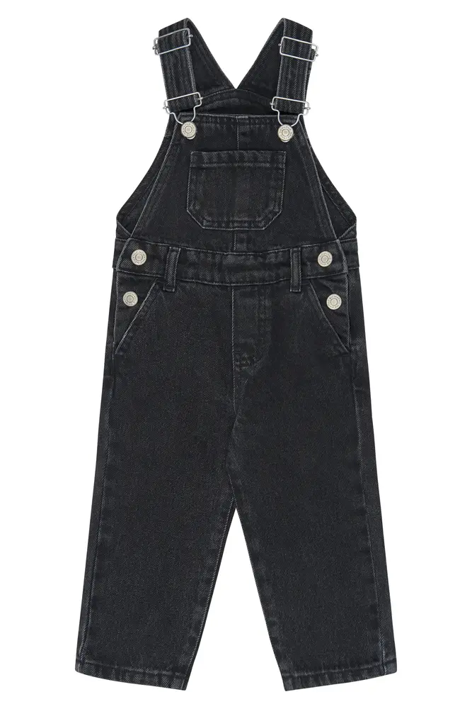 The New Siblings Valu Denim Smækbukser - Black Denim Wash - 92