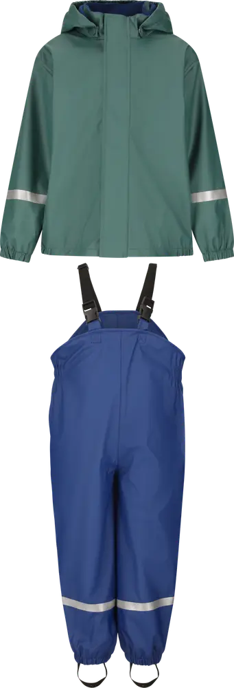 Zig Zag Eigil Regntøj Fleece - Mallard Green - 104